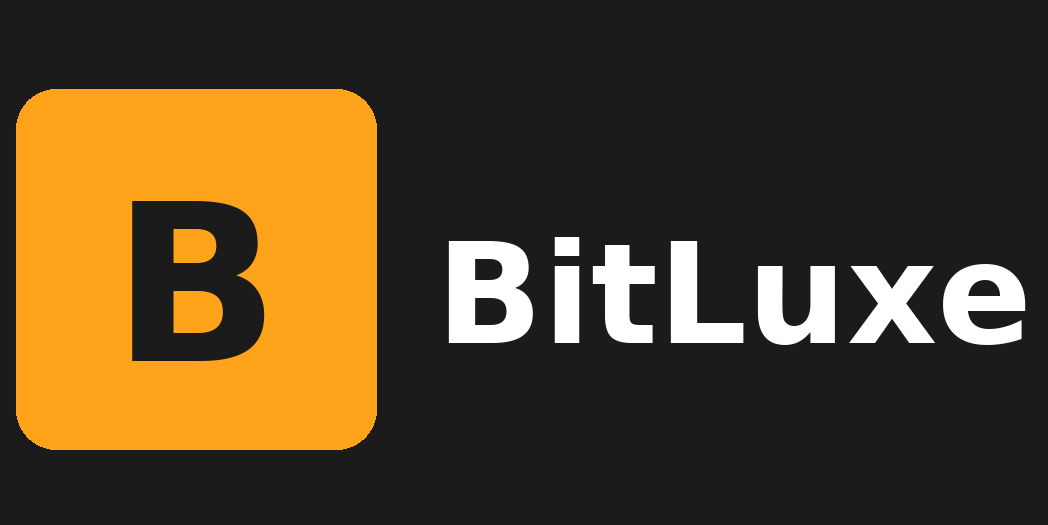 copyright “BitLuxe © 2025”.